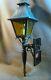 Antique Porch Light Moe Co. Refinished Restored Patina Excellent (#2 Of 2)