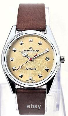 Authentic Vintage Swiss Jaeger LeCoultre Club Cal. 1916 Automatic 25 J Day watch