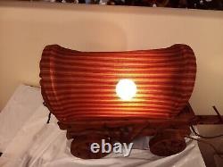 Homesteaders Wagon Vintage Lamp Antique Lamp Fast Delivery & FREE SHIPPING