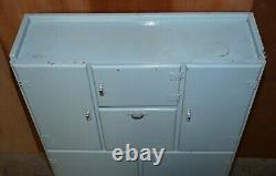 MID Century Retro Circa 1950's Duck Egg Blue Kitchen Larder Cupboard Or Unit