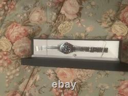Q Timex Reissue 38mm Stainless Steel Bracelet Watch In Box Pepsi Face