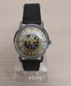 Rare autors Dial wristwatch 17 jewels RARE MCHZ USSR Soviet