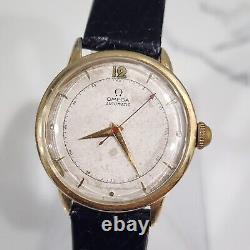 Vintage 1954 Omega Automatic Bumper Cal 351 Mens 14k pGold Filled Watch Working
