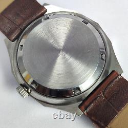 Vintage Austral Silver Dial 25 R. Incabloc 17 J Day Date Automatic Watch AS 2066