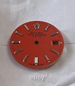 Vintage Beautiful Rolex Oyster Perpetual Date Ladies Wristwatch Dial