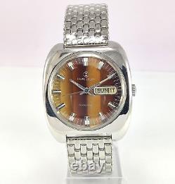 Vintage Favre Leuba Multi Color Dial Duomatic DayDate Men's Wrist Watch AS2066