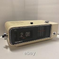 Vintage Panasonic Flip Clock Alarm Radio RC-6003 No Country Old Men Refurbished