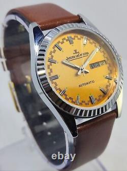Vintage Swiss Jaeger LeCoultre Club 2066 Automatic 21 J D/D Men's Wrist Watch