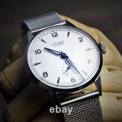 Vintage Watch Start Soviet Watch Mechanical Stainless Steel Watch Strap