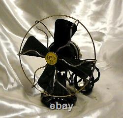 Antique 6.5 Busy B Fan, vers 1928, Magnifique Restauration