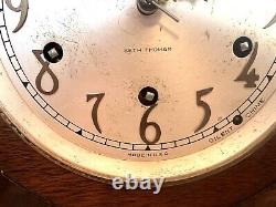 Horloge de cheminée à carillon Westminster SETH THOMAS #124 vintage rénovée et testée