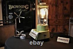 Lampe réutilisée d'un mixeur Waring antique Art Déco vintage des années 1940, 50 et 60