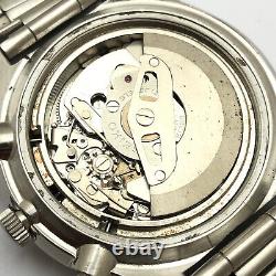 Montre-bracelet automatique Seiko Chronographe KAKUME 6138-0030 pour hommes de collection de 43mm