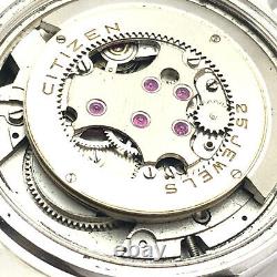 Montre-bracelet automatique pour hommes Vintage Citizen Crystal 7 JET 25 Jewels avec jour et date