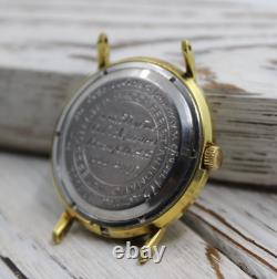 Montre-bracelet mécanique vintage pour hommes Poljot de luxe 2615 URSS 29 pierres NE FONCTIONNE PAS