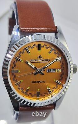 Montre-bracelet pour hommes Jaeger LeCoultre Club 2066 automatique suisse vintage 21 J D/D