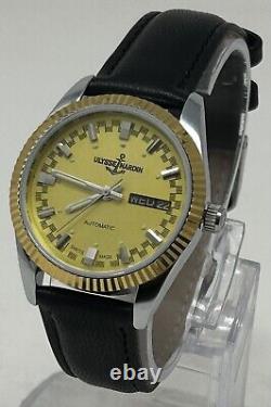 Montre-bracelet pour hommes Ulysse Nardin Day & Date 17 J à mouvement suisse automatique vintage