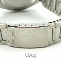 Montre-bracelet vintage pour homme Seiko Chronographe 6139B automatique avec jour et date 41mm A2316