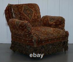 Paire de très rares fauteuils de style Régence, vers 1810-1820, avec travail turc