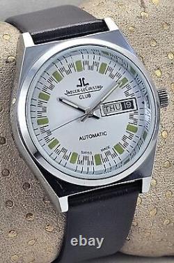 Rare Vintage Swiss Jaeger LeCoultre Club Automatic 25 J D/D Men's Wrist Watch	
<br/>	 -> <br/>Rare Vintage Swiss Jaeger LeCoultre Club Automatic 25 J D/D Montre-bracelet pour homme