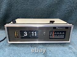 Vintage 1970 Panasonic RC-7021 Lumineux AM/FM Alarme Maywood RÉNOVÉ