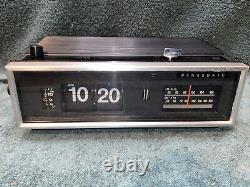 Vintage 1970 Panasonic RC-7021 Radio-réveil AM/FM éclairé Maywood REFURBISHED